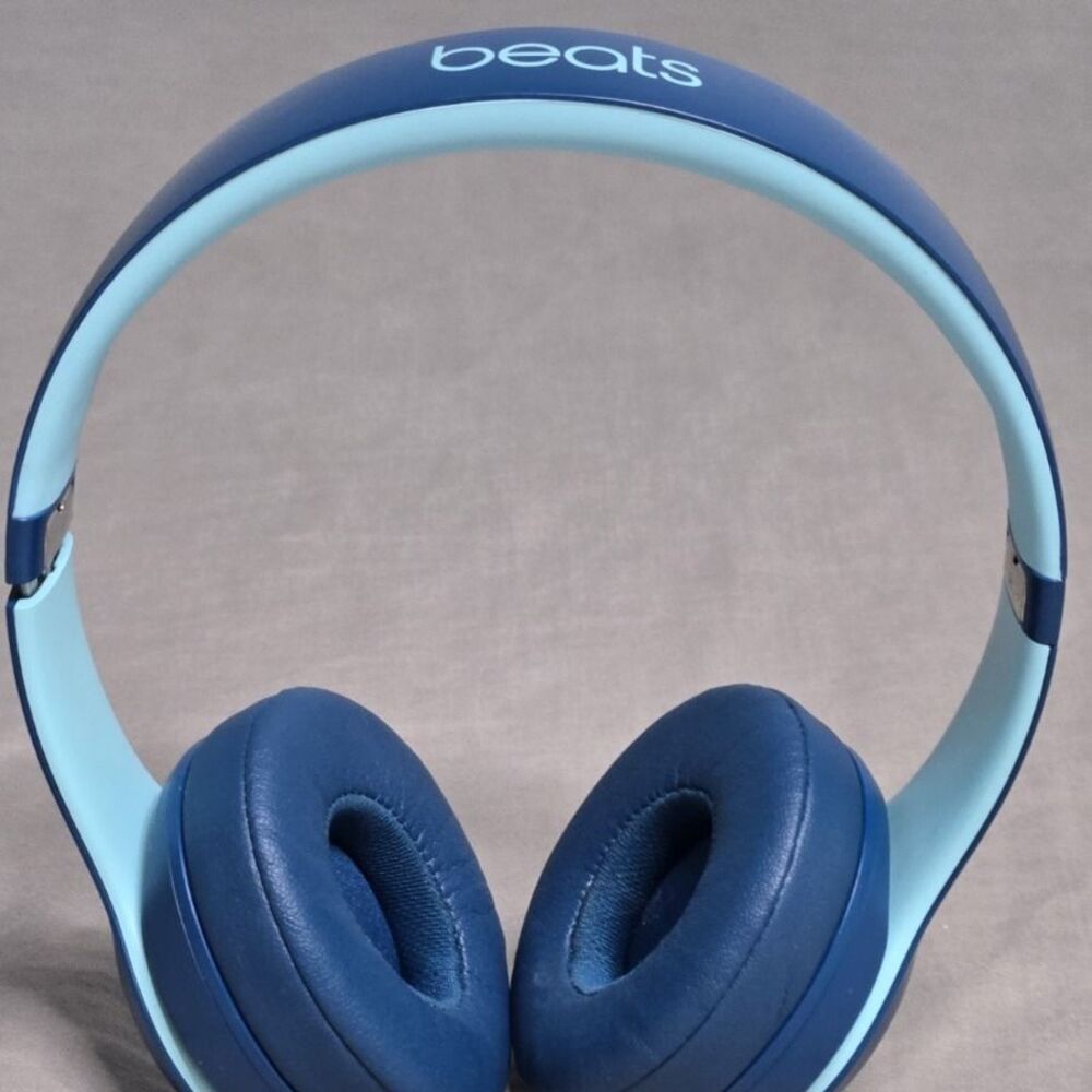 Beats Solo3 Wireless On-Ear Bluetooth Headphones Dark Blue